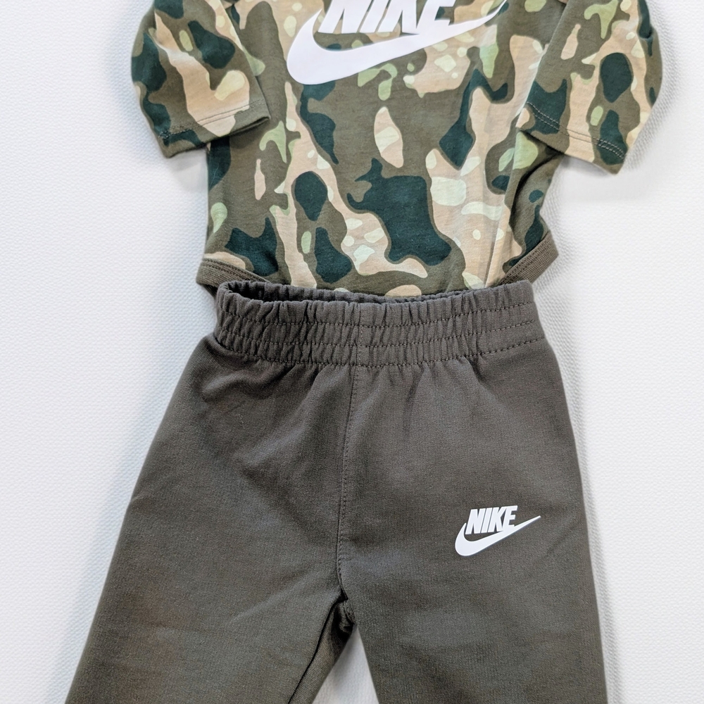 Nike Kids Camouflage and Dark Gray Joggers